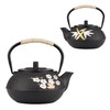 Cast Iron Teapot,SECHUDO Tea Kettle,Japanese Cast Iron Teapot with Stainless