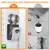 Portable Key Lock Box, Upgrade Clearly Visible Numbers, Lock Box
