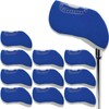10Pcs Golf Covers Golf Wedge Headcovers Golf Club with See