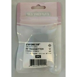 Seco-Larm Enforcer SK-919T4-GNQ 4-Button RF Transmitter, 15-Channel, Pre-Coded