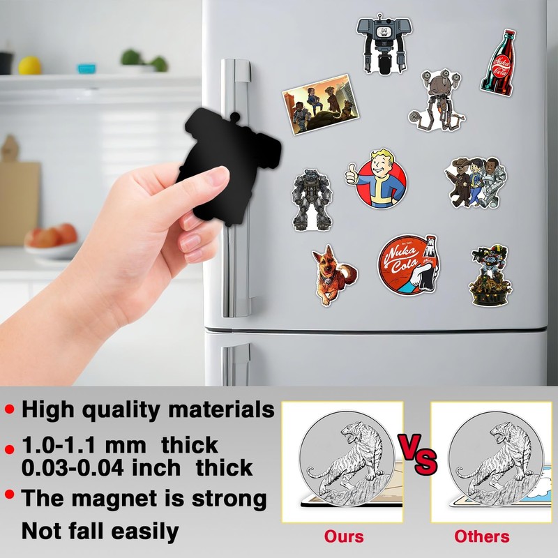 GTOTd Retro Game Fridge Magnet (12 Packs) Video Game Merch