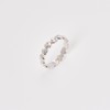 Gold&Dear 14KGP Forever Volume Heart Ring White Gold M-11 /
