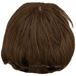 Priscilla Hat Wig Fit Short Heat Resistant Dark Brown