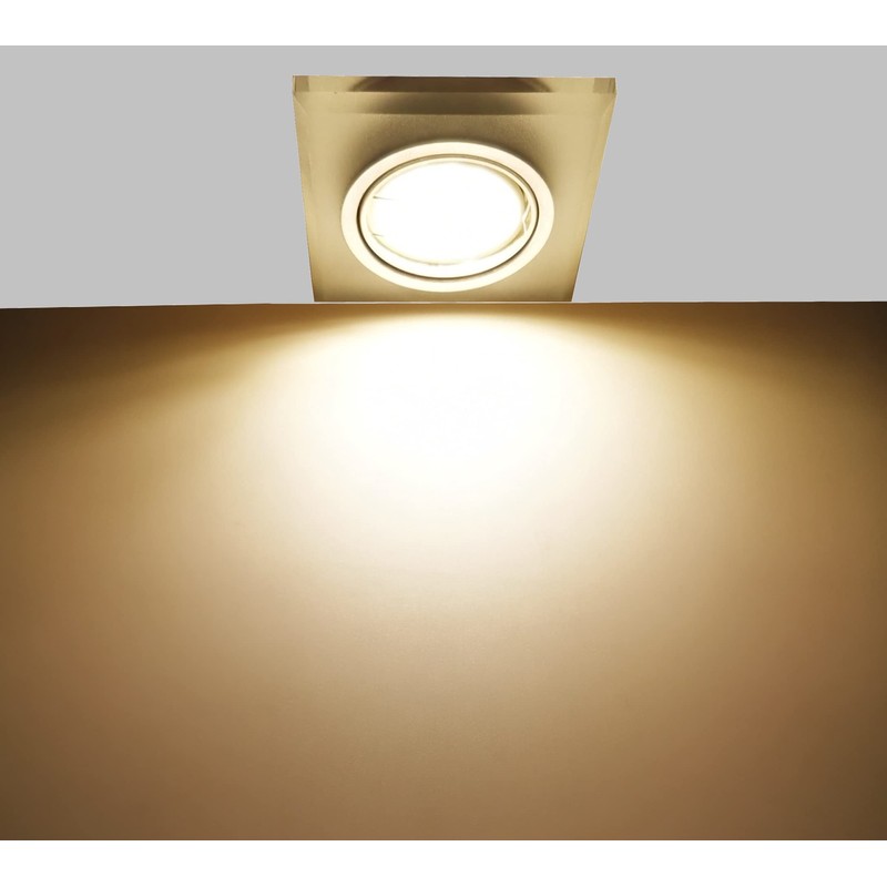 10 x Trango dimmable LED module 6 watts warmwhite for