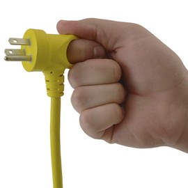 Conntek 24161-108 I-Ring Extension Cord 9-Foot 16/3 Bright Yellow Jacket U.S. I-Ring Male Plug