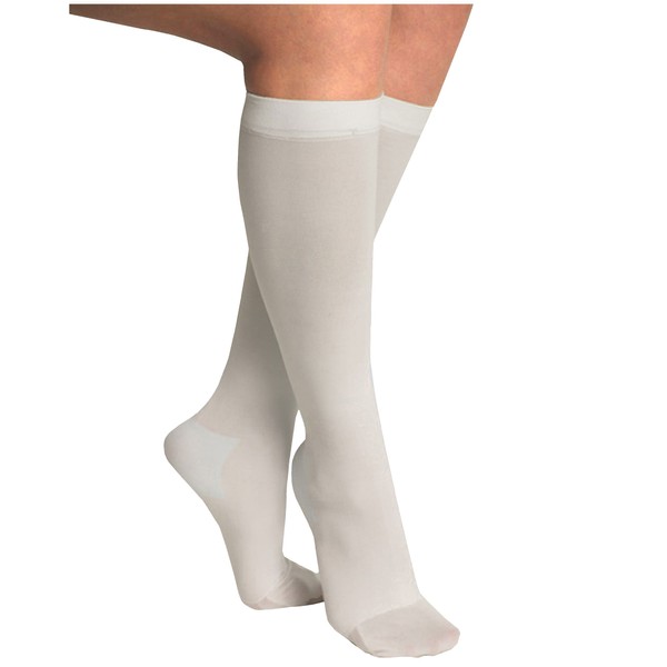 ITA-MED Anti-Embolic Knee Highs Stockings Light Compression Socks (18 mmHg) Medical Orthopedic Support Hose for Varicose Veins Edema Support for Swelling, Soreness, Pain and Aches H-510, Medium