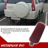 GTINTHEBOX Red Lens LED Rear Fog Bumper Reflector Brake Tail