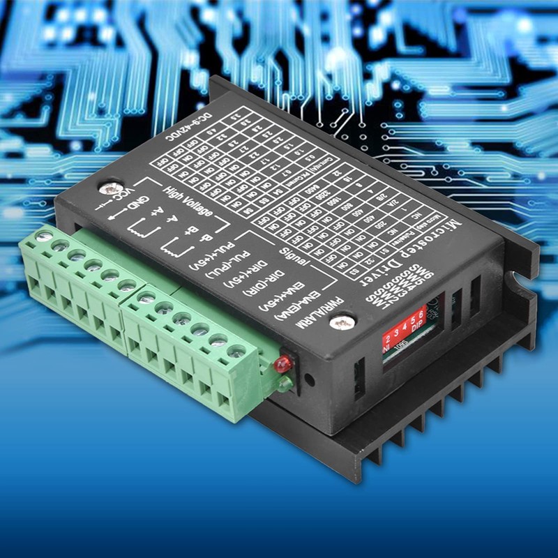 Stepper Motor Driver Aluminum High-Speed Optical Isolation TB6600 NEMA 17/23/34