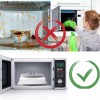 GLICPIX Thermoplastic Rubber Microwave Splatter Cover,Microwav