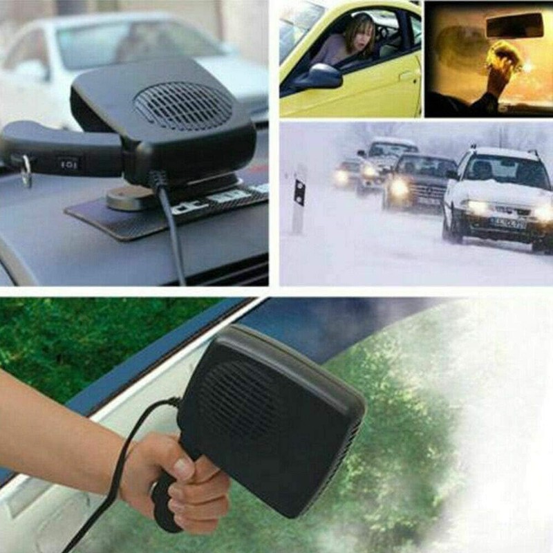 Baceyong 2 in1 Portable 150W Auto Heating Cooling Fan Defroster