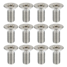 X AUTOHAUX 12pcs Brake Disc Rotor Screws Bolts Kit 93600-06014-0H for Honda