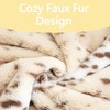 Entua Snow Leopard Cheetah Fur Lumbar Throw Pillows Covers 12"x20"