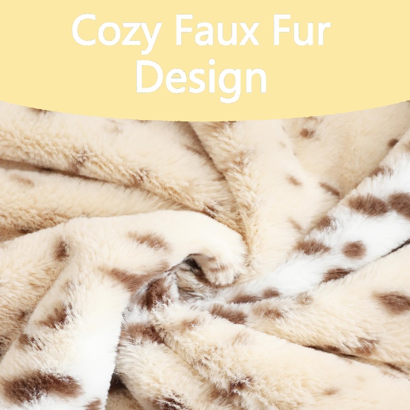 Entua Snow Leopard Cheetah Fur Lumbar Throw Pillows Covers 12"x20"