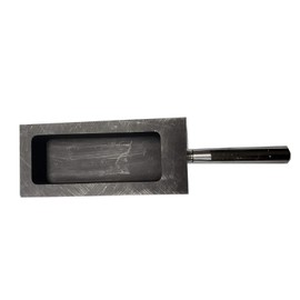 LLF Gold Silver Graphite Ingot Mold Mould Crucible for Melting Casting Refining with Metal Bar (2kg)