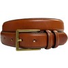 HJ-10 Men's Oil-Tanned Genuine Leather Dress Classic Belt 1-1/8"(30mm) Wide