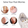 Senshuomy Anti-Slip Heel Grips,Heel Pads,Thick Liners & Fillers for Half-Size