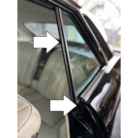 NORS 1963 1964 1965 Buick Riviera Rear Quarter Window Seals & Lock Pillar Seals Set