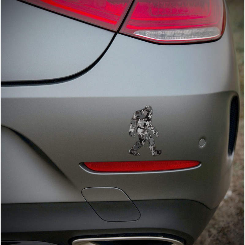 SQUATCH METALWORKS Vinyl Sticker - Sasquatch Decal - Bigfoot Bumper