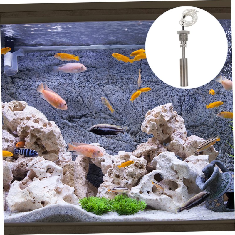 STOBAZA 2pcs Stainless Float Aquarium Liquid Level Sensor Tank Balls