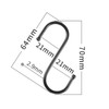 Yesmin 10 Pack in S Shaped Hooks Hanging Hooks Hangers