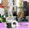 Our Modern Space Stairs Climbing Shopping Cart w/Waterproof Basket Liner