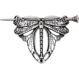 HAQUIL libélula horquilla para el cabello para hombres mujeres de moda gótico punk libélula estilo Art Nouveau Hairclip horquilla pasador de pelo