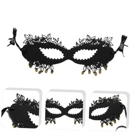 WOONEKY Breathable Half Face Mask for Dance Costumes Masquerade Mask Comfortable