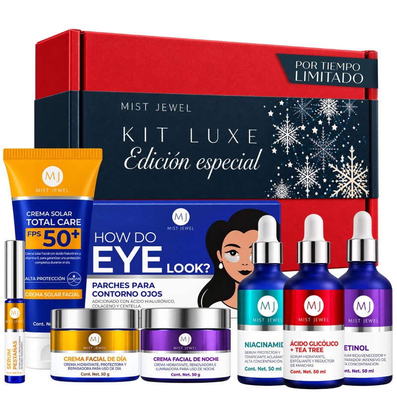 MIST JEWEL Kit Facial Edición especial skincare exclusivo temporada Regalos