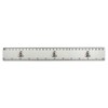 'Sailor Rat' 30cm (12 Inch) White Plastic Ruler (RL00087590)
