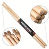 2 Pairs Drum Sticks 5A, Professional Classic Maple Wood Drumsticks,