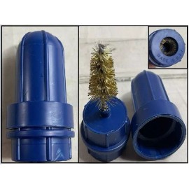 Brushtech PAIR Battery Terminal Post Cable Cleaner & Wire Hand Brush 2 Piece -Made in USA