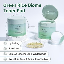 Dr. Bio Green Rice Biome Toner Pad (5.41 oz/5.4 fl oz)