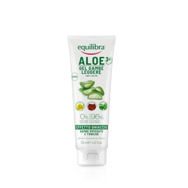 equilibra Corpo, Aloe Gambe Leggere Gel, Gel Fresco a Base di Aloe Vera e Aloe 3+, Effetto Ghiaccio, Favorisce Circolazione Gambe Con Stress del Microcircolo, Dona Sollievo, 3 pezzi da 125 ml