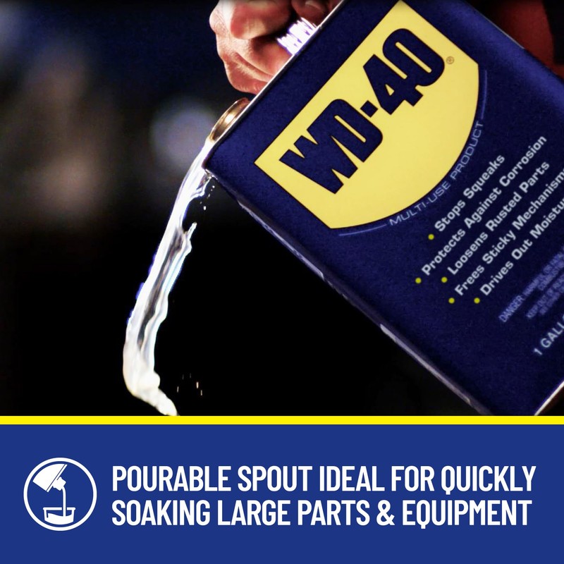 WD-40 Original Formula, Multi-Use Product, One Gallon