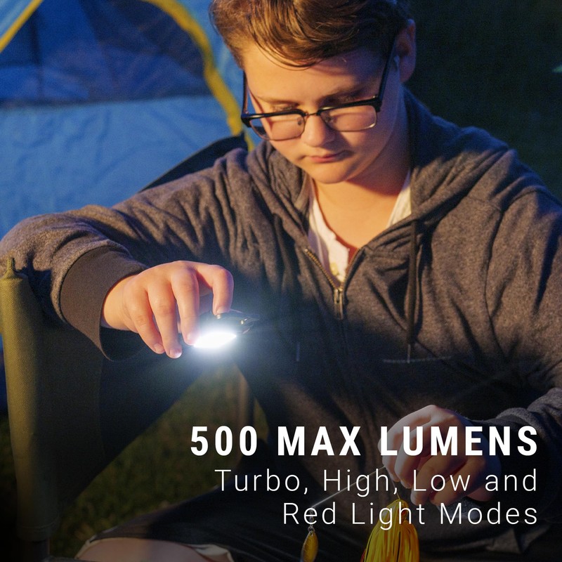 Kodiak Kompanion 500 Lumen Rechargeable LED Work Light, Compact Aluminum