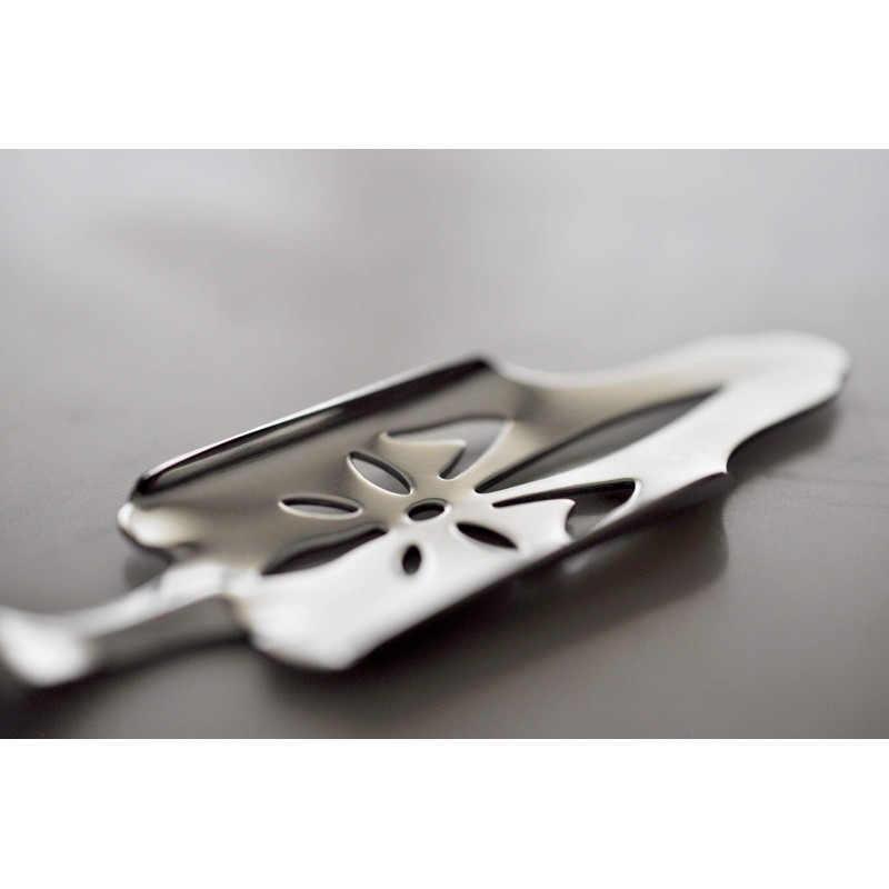 Fleur de Lis Absinthe Spoon and 10 Sugar Cubes (5
