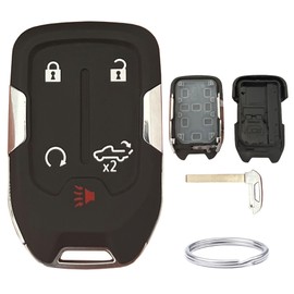 EJOAOJE Replacement for Gmc Key Fob Shell Cover fits for Chevy Silverado and GMC Sierra 1500 2500HD 3500HD Keyless Entry Key Fob Case