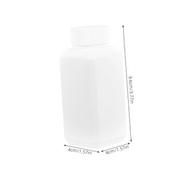 FELTECHELECTR 12Pcs Empty Laboratory Sample Bottles Containers with Cap for Safe Storage and Transport of Liquids for Chemical and