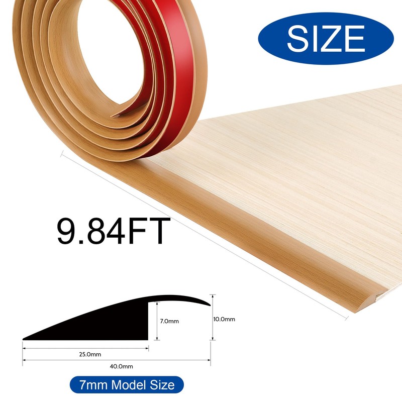 BNELL Floor Transition Strip Self Adhesive-PVC Carpet & Floor Edging