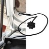 HAOBO Rear Parcel Shelf String, Tonneau Cover Strap Cord, Rear
