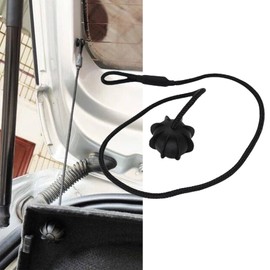 HAOBO Rear Parcel Shelf String, Tonneau Cover Strap Cord, Rear Trunk Parcel Shelf String Hanging Rope, Hatchback Trunk Cover Straps Universal Car Accessories Replacement for Most Cars