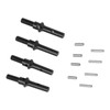 4Pcs Steel Front Rear Portal Stub Axle Drive Shaft for