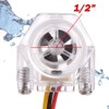 G1/2 1-30L/min Water Flow Sensor, Fluid Control Sensor Flowmeter Switch