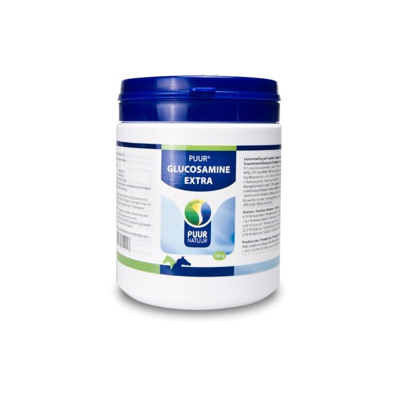 Puur Glucosamine Extra Horse (formerly Glucosamine Compleet) - 500 g