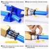 TAILONZ PNEUMATIC 1/4"OD Straight Push to Connect Fittings Pneumatic Fittings