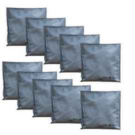 Izumo Carbon Charcoal Eight Smart Small Bag Scandinavian Gray (10 Pieces)