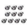 sourcing map M4 x 8mm Stainless Steel Phillips Pan Head