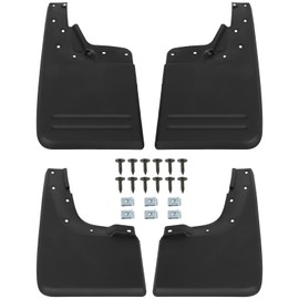 SCITOO 4PCS Mud Flaps Front & Fear Splash Guard sets suitable for Volkswagen Amarok 2.0L 3.0L 11-22