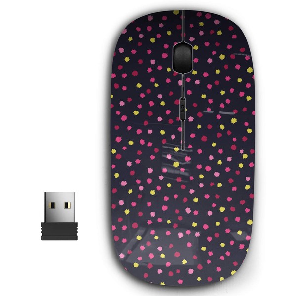 2.4G Ergonomic Portable USB Wireless Mouse for PC, Laptop, Computer,