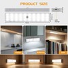 Racokky Under Cabinet Lights with Charging Station, 6 Pcs Rechargeable